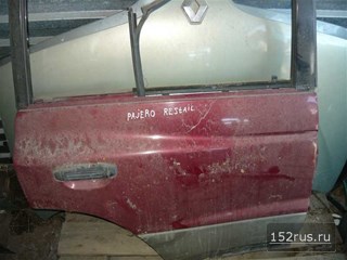 Дверь Задняя Правая Для Mitsubishi Pajero (Паджеро) 2, II