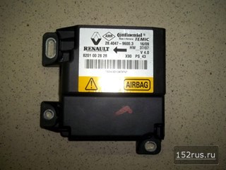 Блок Управления SRS, Air Bag Для Renault Logan (Логан)