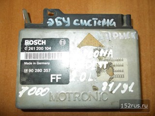 Блок Управления Управления Впрыском (Усилитель Форсунок) Для Opel Ascona 90280357
