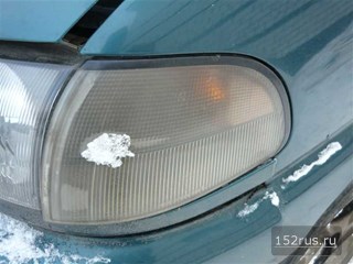 Поворотник (Указатель Поворота) Передний Левый Для Mitsubishi Delica (Делика)