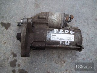 Стартер Для Peugeot (Пежо) 206 C Двигателем 1,4