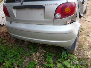 Бампер Задний Для Daewoo Matiz
